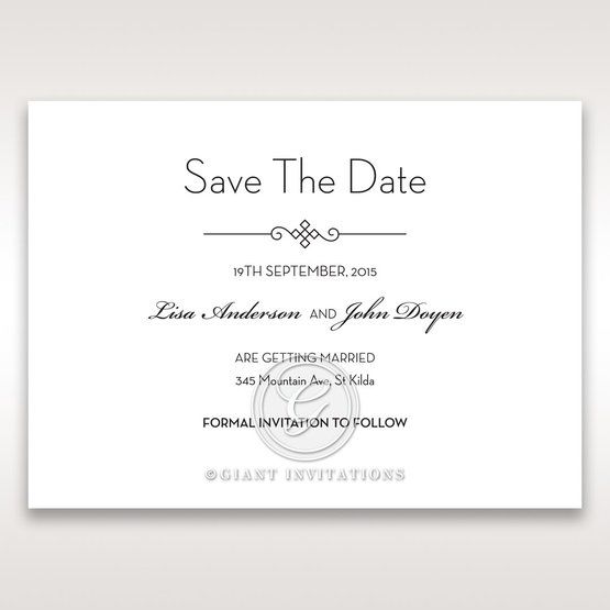 Embossed Date Wishing Well Card