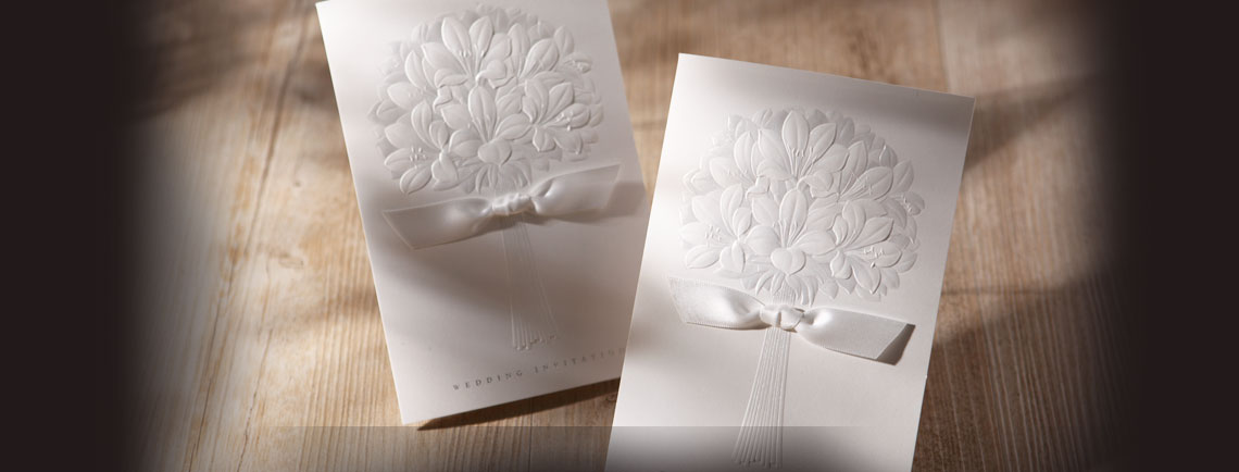 Embossed wedding invitations in sydney