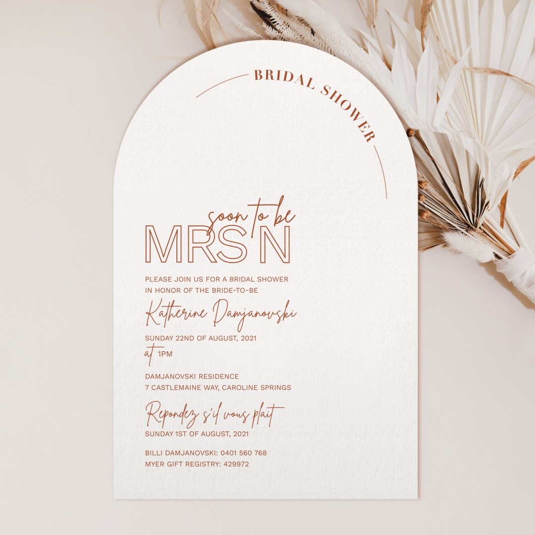 Old Rose Arch - Wedding Invitations - KI300-ARCH-CP-01 - 189324
