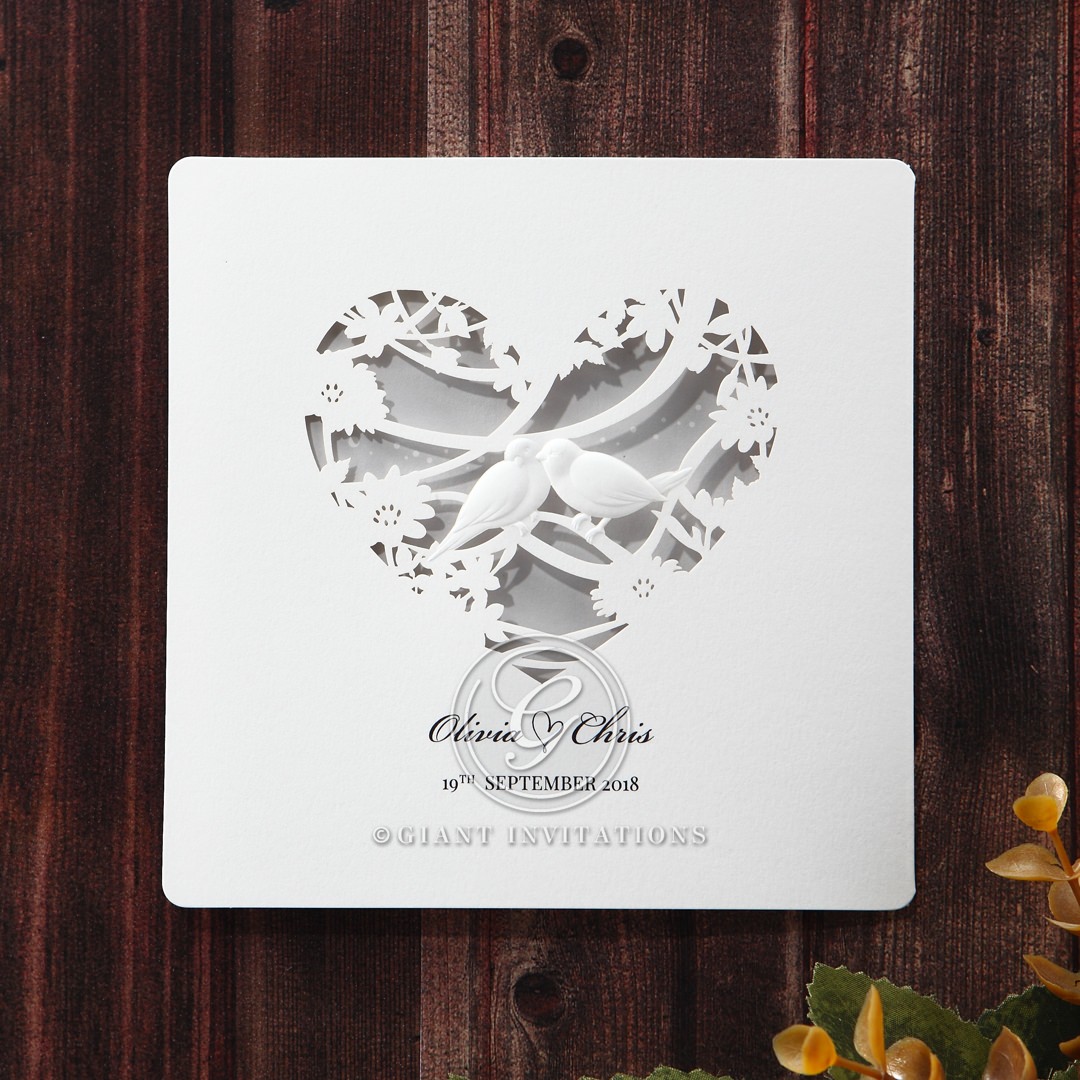 Silver/Gray Natural Charm - Wedding invitation - 6