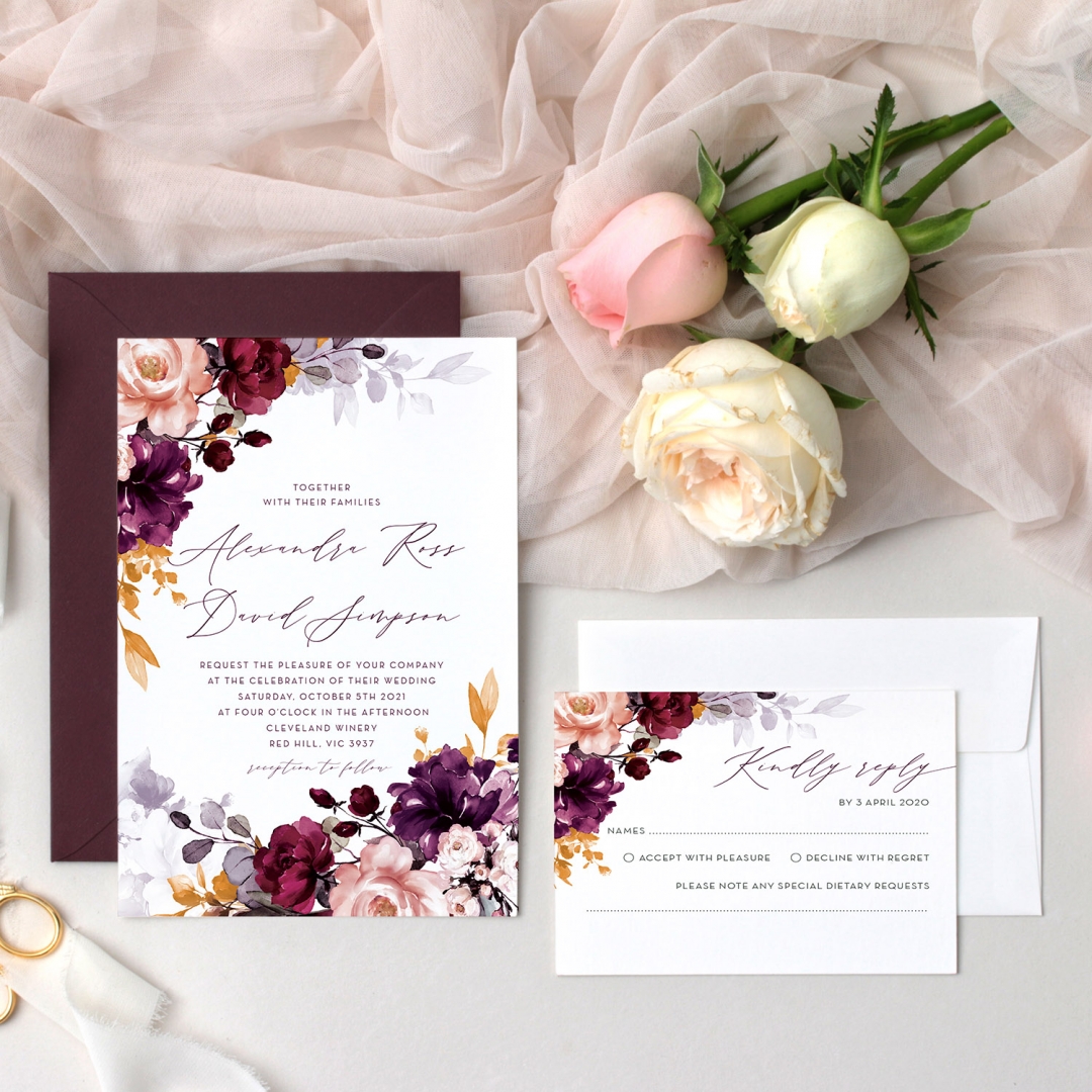 Fairy Tale Colours - Wedding Invitations - HB11680-7642 - 184106
