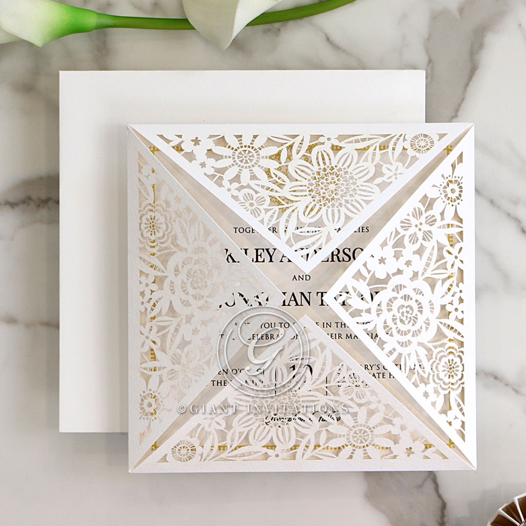 Remarkable Blooming Charm Wedding Card Design Blooming Charm Wedding Invitation Card Design