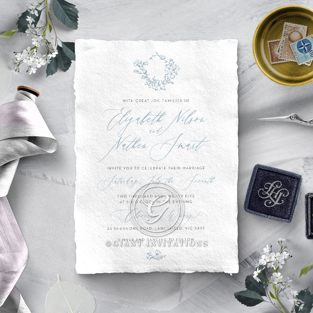 Enchanted garden Invitation Card Design