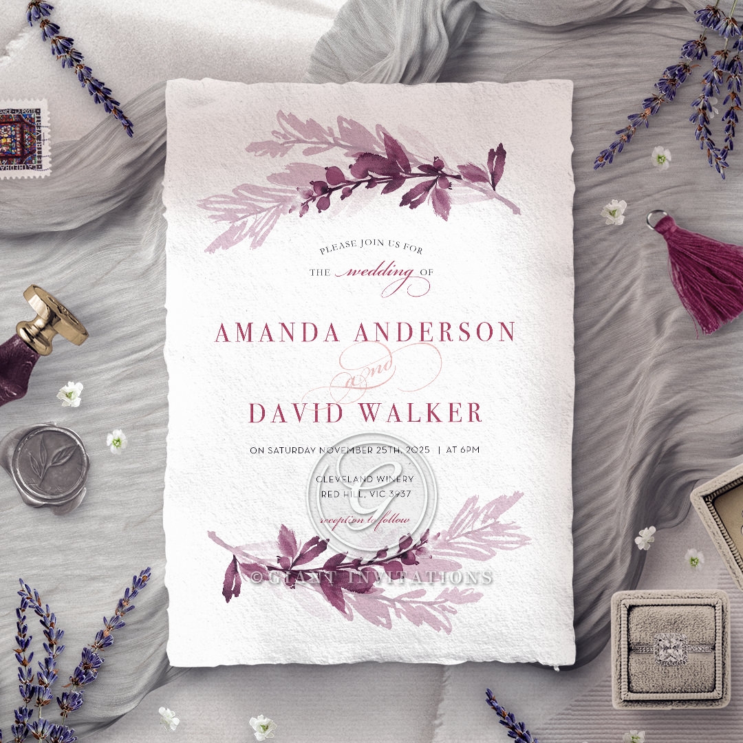 Astounding Magenta Wed Wedding Invite Design Magenta Wed Invitation Card Design
