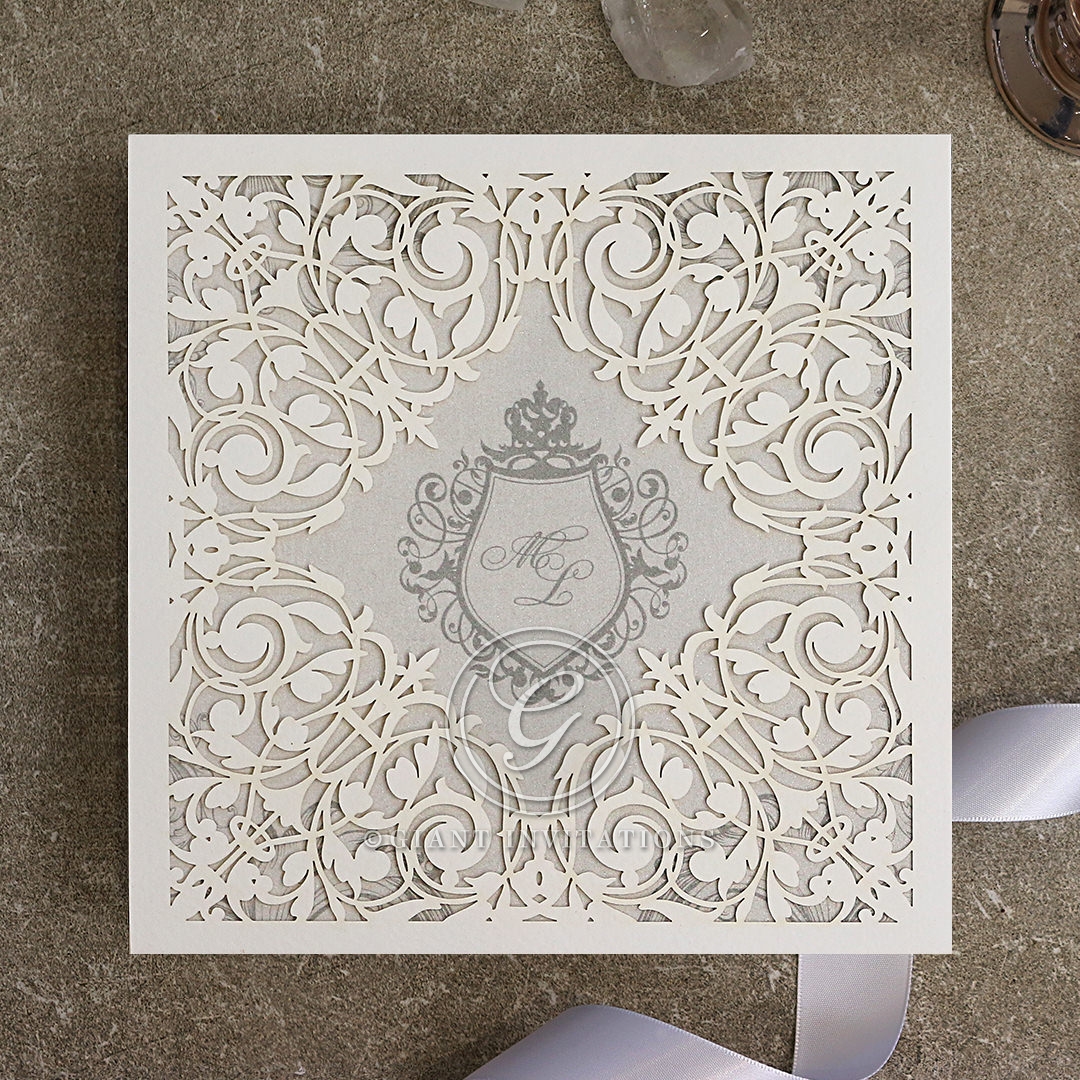 Delightful Regally Romantic Invitation Design Regally Romantic Wedding Invite Card