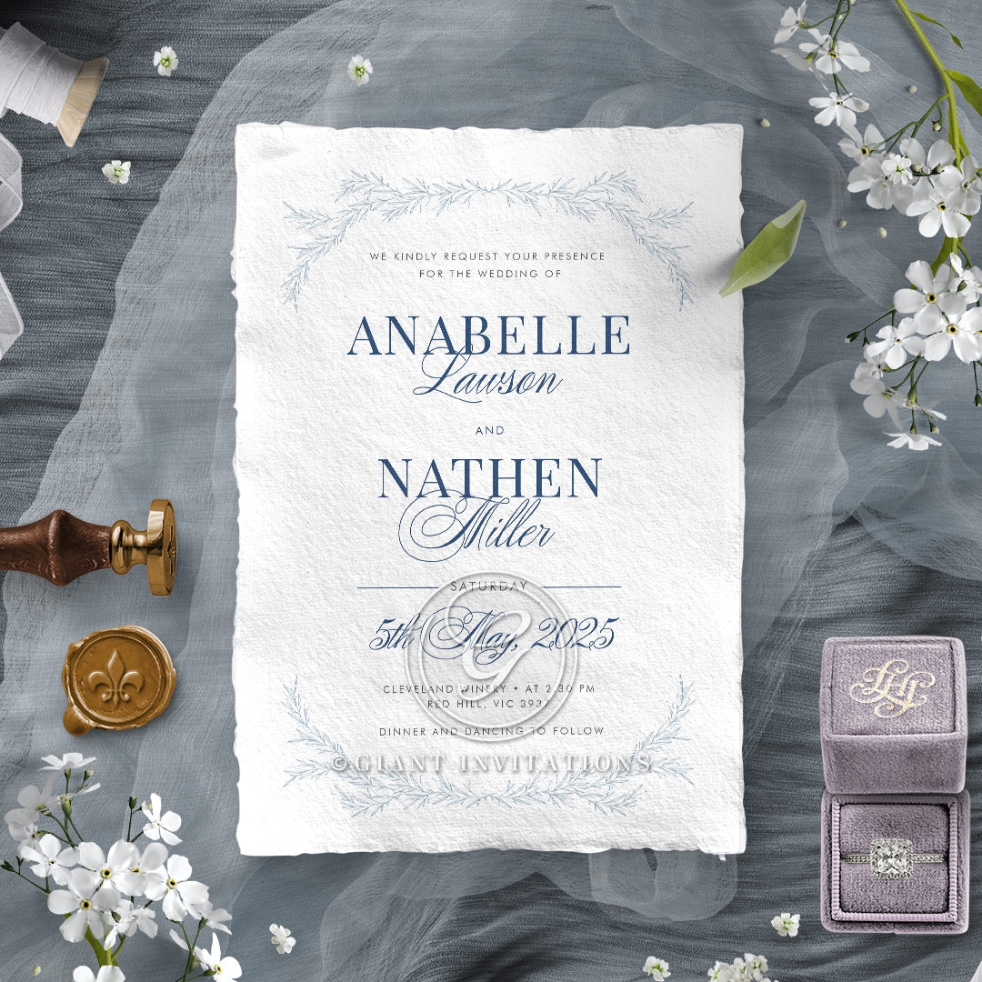 Elegant Romantic Soiree Stationery design Romantic Soiree Design