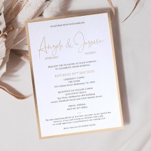 Luxxe Framed - Wedding Invitations - TP01-GG-BK-01 - 189384