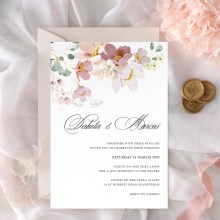 Blooming Poppy Rose - Wedding Invitations - KI300-CP-12 - 188119