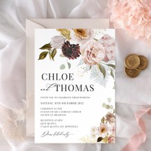 Blush Rose Botanica - Wedding Invitations - KI300-CP-15 - 189396