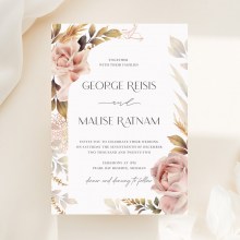 Blushed - Wedding Invitations - KI300-CP-13 - 189390
