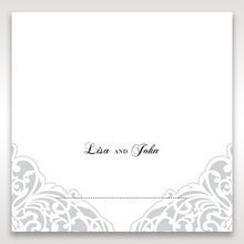 White An Elegant Beginning - Place Cards - Wedding Stationery - 55