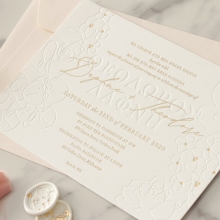 Charming Fusion - Wedding Invitations - WP-IC55-BLGG-10 - 184816