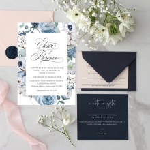 Dusty Blue Frame - Wedding Invitations - KI300-CP-20 - 188135
