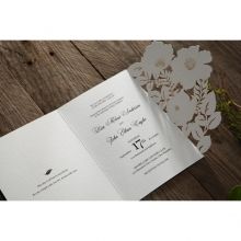 Elegant Floral Laser Cut wedding invitations HB15087_11