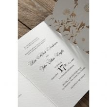 Elegant Floral Laser Cut wedding invitations HB15087_12
