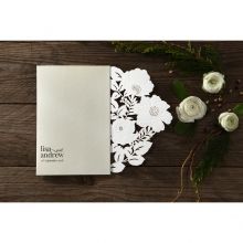 Elegant Floral Laser Cut wedding invitations HB15087_8