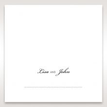 Embossed Date place card DP14131