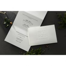 Embossed Date wedding invitations HB14131_6