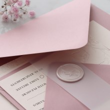 Floral Economy Letterpress - Wedding Invitations - CR07-PLP-CL-01x - 187498