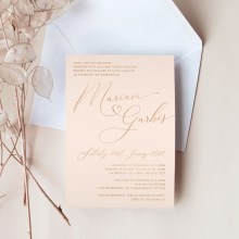 Fallen in Love - Wedding Invitations - CR07-RG-04 - 189262