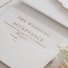 Mesmerising Solid White Pocket - Wedding Invitations - WPSP-01 - 183844