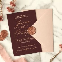 Rose Gold Foiled Blackberry - Wedding Invitations - SD-CR14-RG-01 - 189357