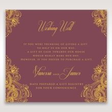 Imperial Glamour with Foil wishing well card DW116022-MS-F
