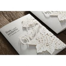 Laser Cut Floral Wedding wedding invitations HB15086_17