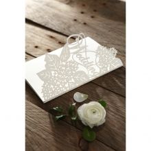Laser Cut Floral Wedding wedding invitations HB15086_8