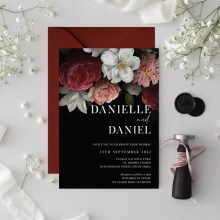 Midnight Rose - Wedding Invitations - MB300-WICP-1 - 189322