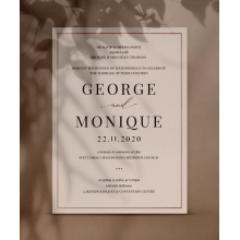 Romantic Blush and Foil - Wedding Invitations - PM-CP02-PFL-GG-01 - 184528