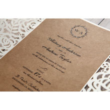 Brown Countryside Chic - Wedding invitation - 23