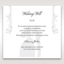 White Promise - Wishing Well / Gift Registry - Wedding Stationery - 86