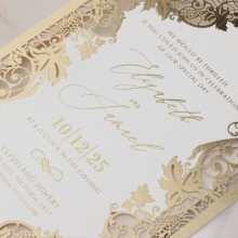 Truly Enamoured in Foil - Wedding Invitations - KI300-PLC-FL-GG-01 - 185879