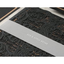 Lux Royal Lace with Foil - Wedding Invitations - PWI116142-F-GK - 184179