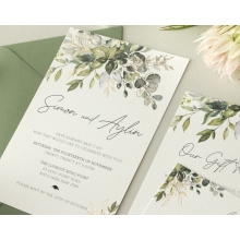 Captivating Greenery - Wedding Invitations - WP-CP02-GG-01 - 184473
