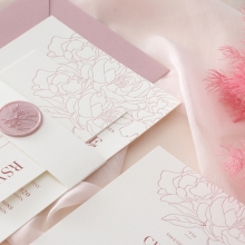 Pink Blush Florals - Wedding Invitations - PM-IC330-PLP-PN-05 - 185099