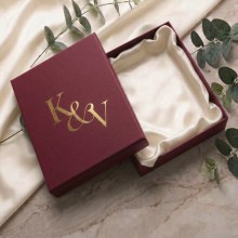 Burgundy Luxury Box - Wedding Invitations - BOX-LD-DR-01 - 189537