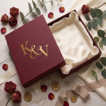 Burgundy Luxury Box - Wedding Invitations - BOX-LD-DR-01 - 189538