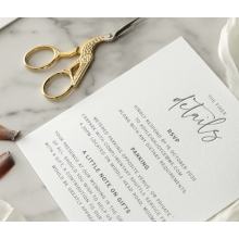 Contemporary Ebony Letterpress - Wedding Invitations - WP-IC55-LP-15 - 184466