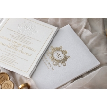Lush Leather Hardcover - Wedding Invitations - HC-LLWH-01 - 184954