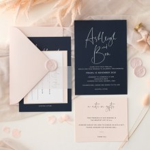 Navy Chic - Wedding Invitations - CR32-WH-11 - 189261