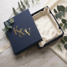 Navy Luxury Box - Wedding Invitations - BOX-LD-NV-01 - 189552