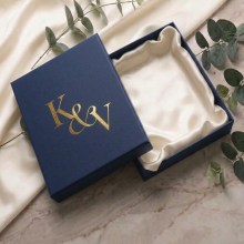 Navy Luxury Box - Wedding Invitations - BOX-LD-NV-01 - 189553