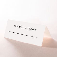 Paper Modern Romance table place card stationery