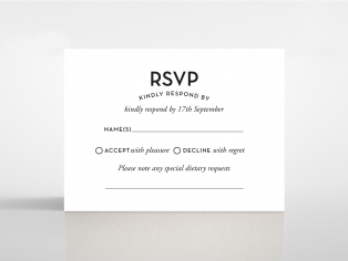 Modernly Unique And Chic – Sleek Acrylic Wedding Invitation