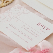 Pink Blush Florals - Wedding Invitations - PM-IC330-PLP-PN-05 - 185104