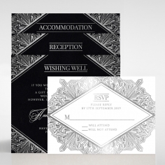 Ace of Spades Wedding Invitation Design