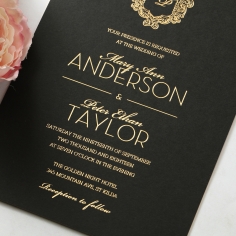 Aristocrat Wedding Invite