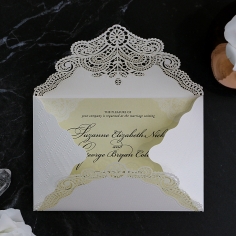 Vintage Prestige Wedding Invite